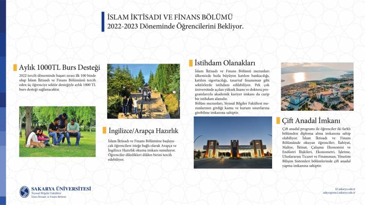 İslam İktisadı ve Finans Bölümü 2022-2023 Dönemin Öğrencilerini Bekliyor!