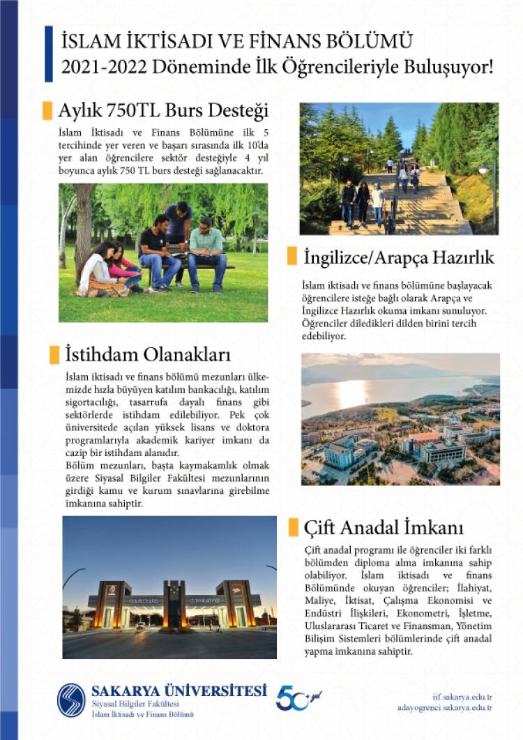 İslam İktisadı ve Finans Bölümü İlk Öğrencileri İle Buluşuyor!